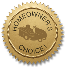 Logo for Homeowner's Choice for Lawn Mowers and Garden Tractors
